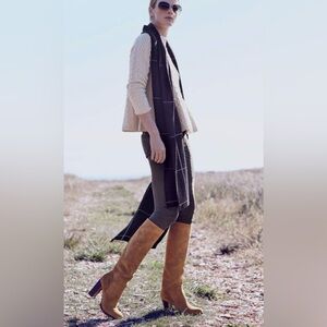 Sam Edelman high knee suede leather boots brand new never worn but to try on.